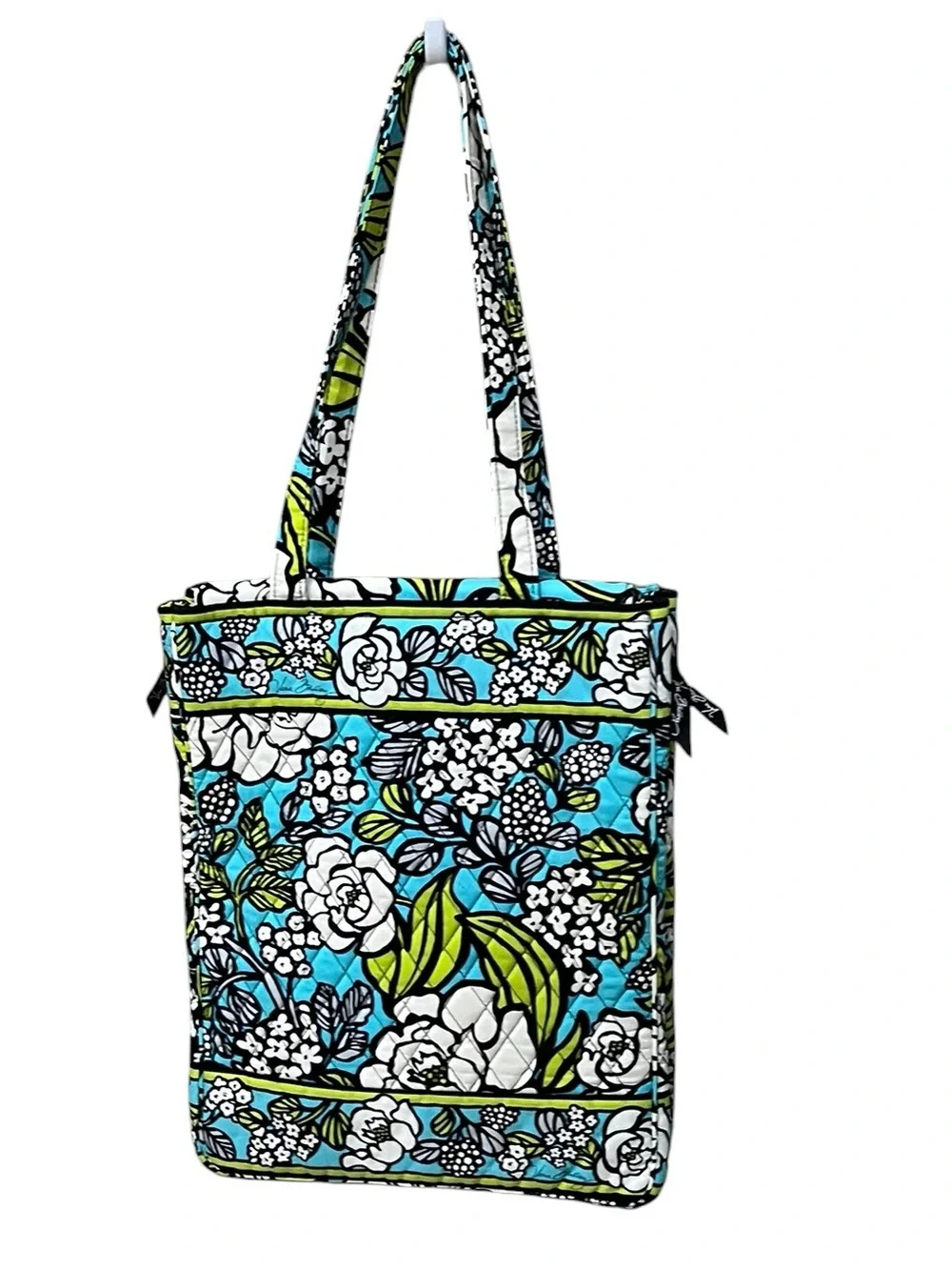 Vera Bradley Laptop/Tablet Tote Shoulder Travel Bag Island Blooms *Retired*